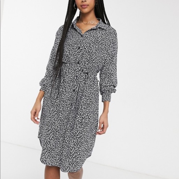 asos monki shirt dress